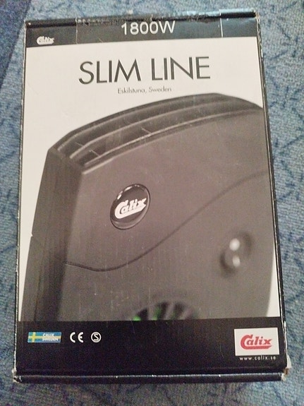 UUSI! Calix Slim Line 1800w sisätilanlämmitin