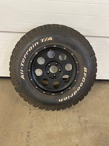 Jeep wrangler 2008 Vanne renkaalla