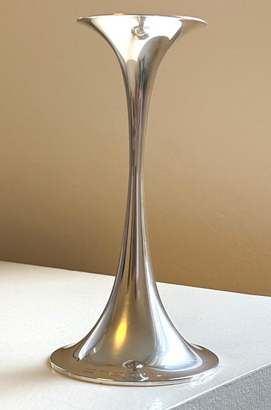 Tapio Wirkkala hopea Trumpetti 18 cm