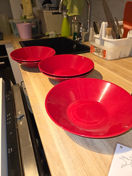 Syvät Iittalan teema lautaset 5 kpl
