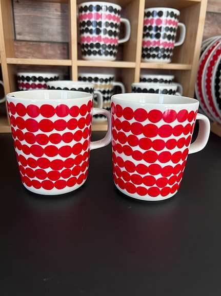 Marimekko siirtolapuutarha mukit