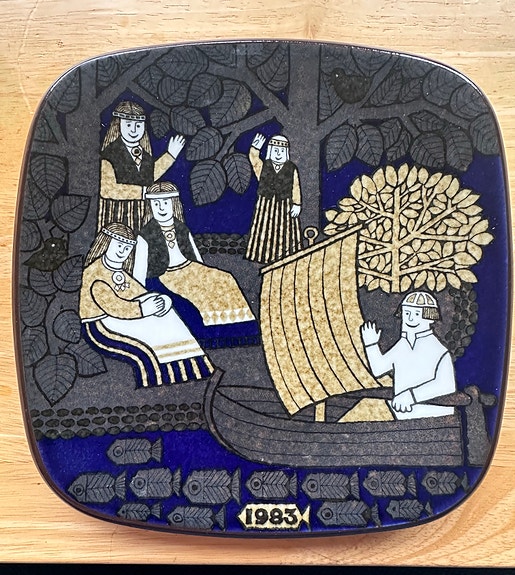 Arabia Kalevala vuosilautanen 1983