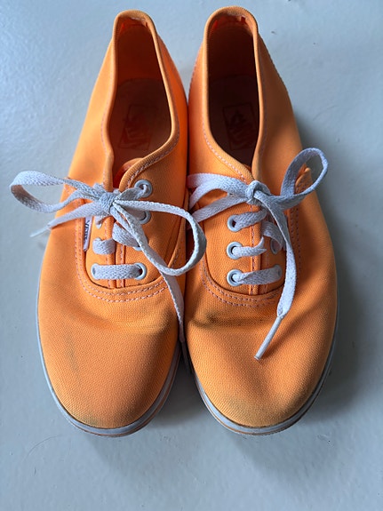 Vans lasten tennarit koko 34 oranssi