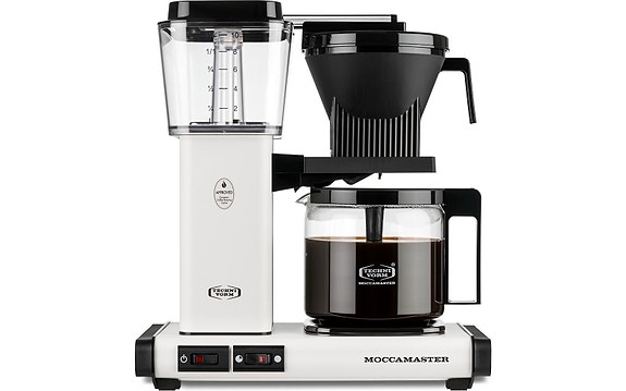 Moccamaster kahvinkeitin valkoinen