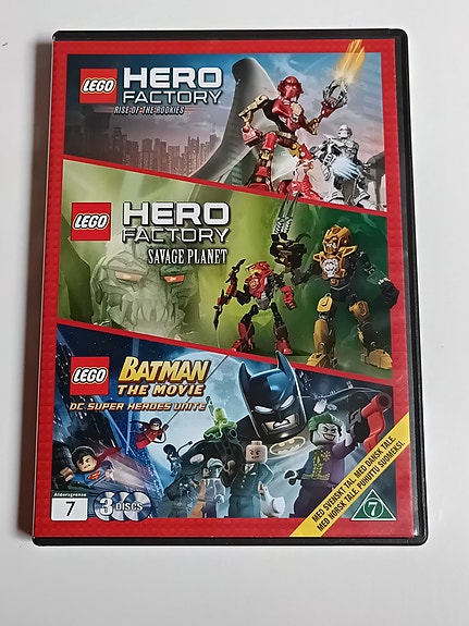 Lego elokuva kokoelma -DVD