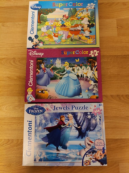 Clementoni Disney palapelit