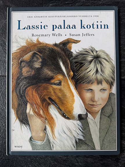 Lassie palaa kotiin, lasten kirja