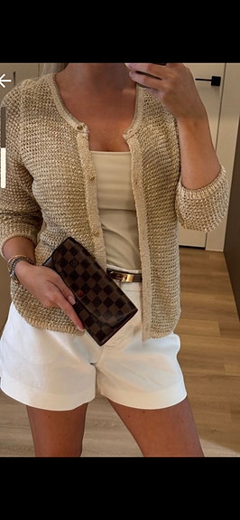 Zara neuletakki S beige