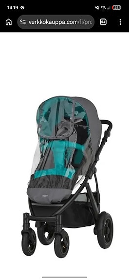 Britax smile 2 ratasosan sadesuoja