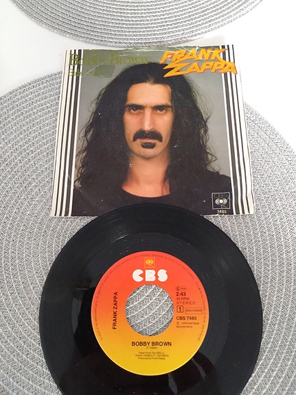 Frank Zappa 7" Bobby Brown/Baby Snakes