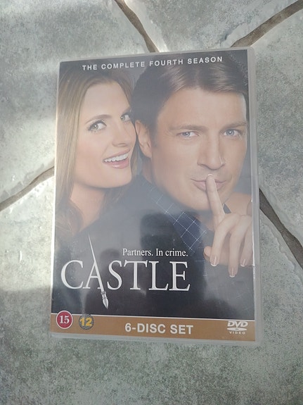 Castle kausi 4 DVD 6-levyn boksi