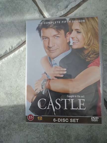 Castle kausi 5 DVD 6-levyn boksi