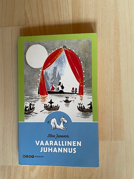 Tove Jansson Vaarallinen juhannus, pokkari