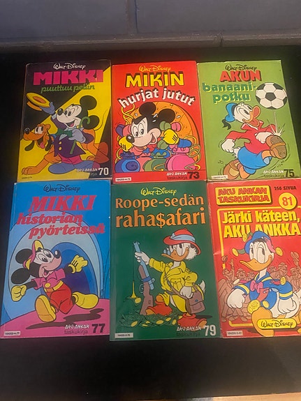 Aku Ankan taskukirjoja