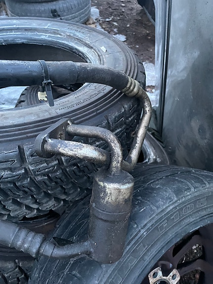 Mercedes Benz W124 201 ilmastoinnin putkisto