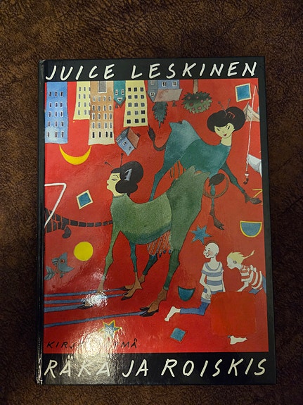 Juice Leskinen Räkä ja roiskis kirja