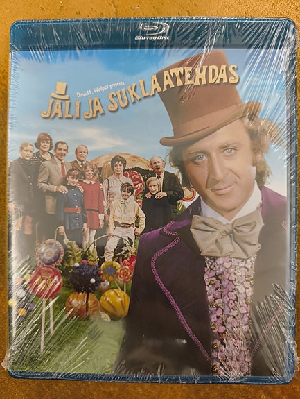 Jali ja suklaatehdas (Blu-ray) Suomipainos *UUSI*