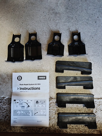 Thule Kit 1814 Ford Mondeo Rapid System 754 kattotelineen sovitesarja