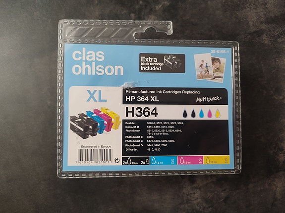 Mustepatruuna HP 364 XL