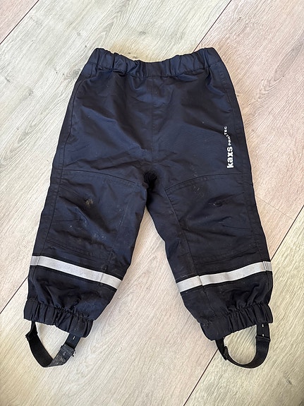 KappAhl Kax Proxtec lasten kuorihousut 86 musta polyesteri unisex