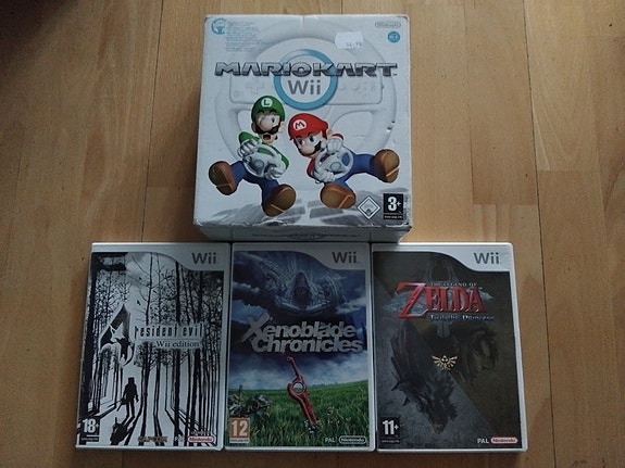 wii pelejä
