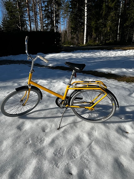 Tunturi Poni 24" keltainen/musta