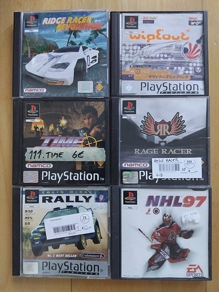 playstation 1 pelejä