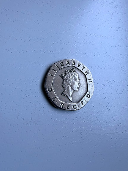 Iso-Britannia 20 pence kolikko