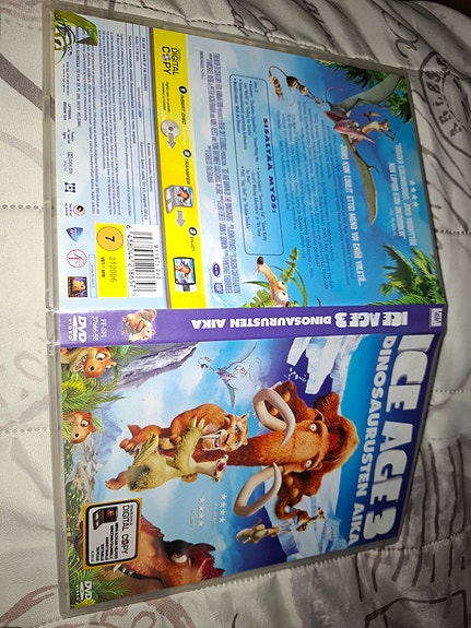 Ice Age 3 Dinosaurusten aika DVD-elokuva