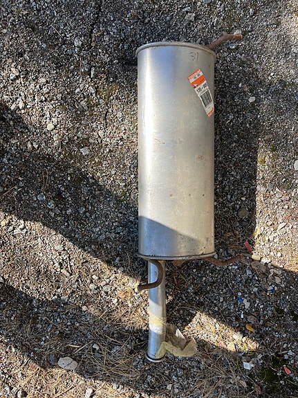 Takaäänenvaimennin Citroën Xsara 1.6