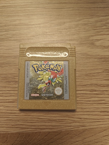 Pokemon gold Gameboy color peli loose