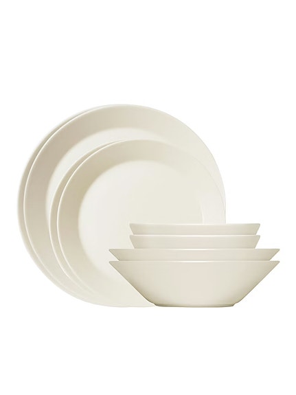 Iittala teema valkoiset astiat
