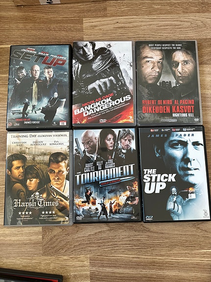 DVD-elokuvat toiminta Set