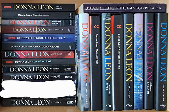 Donna Leonin dekkareita