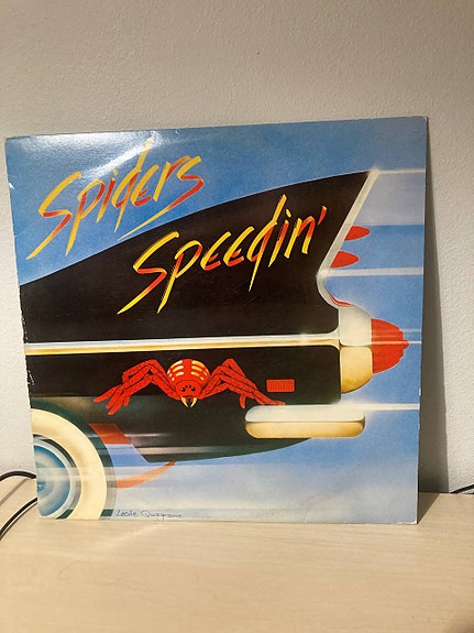 Spiders Speedin’ vinyylilevy VG+/VG
