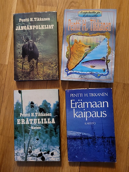 Pentti H. Tikkanen eräkirjat