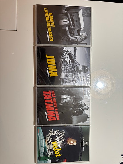 Aki Kaurismäki DVD-elokuvat 4 kpl