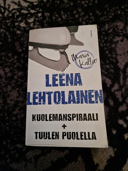 Leena Lehtolainen: Kuolemanspiraali ja Tuulen puolella - tuplapokkari
