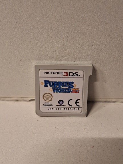 Nintendo 3DS Puppies World 3D peli (loose)