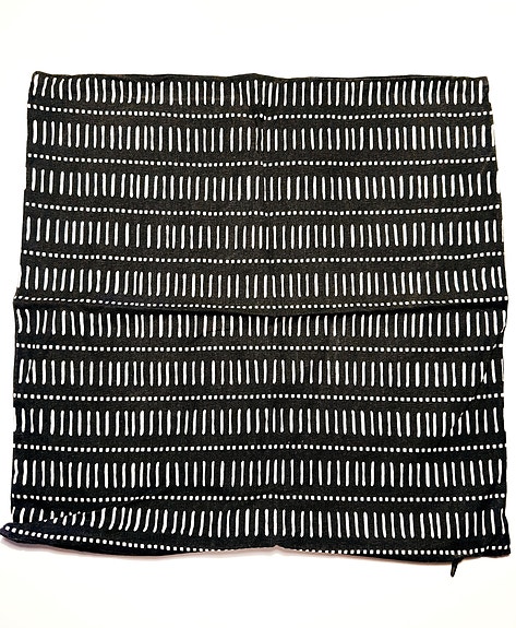 H&M Home tyynynpäällinen tuumanharmaa/valkoinen kuviollinen