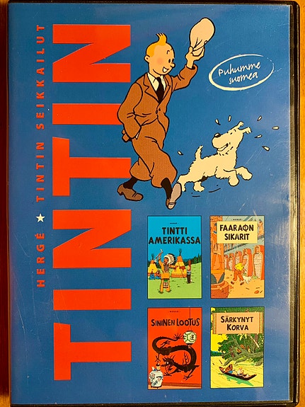 Tintin seikkailut 1 DVD