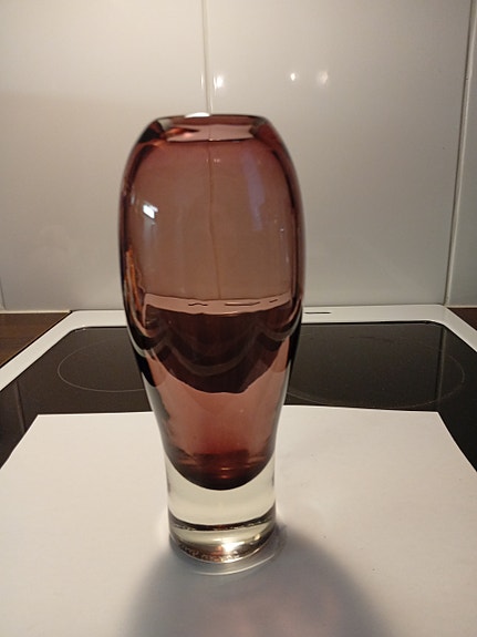 Iittala maljakko lasia