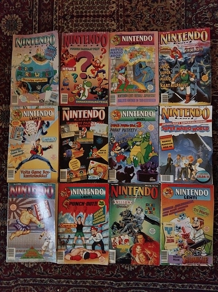 Nintendo lehtiä