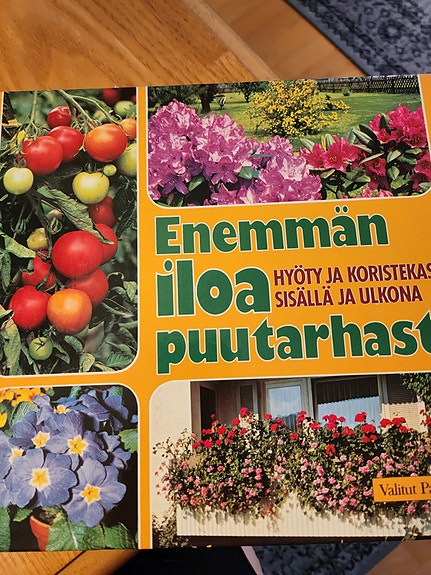 Enemmän iloa puutarhasta puutarhakirja