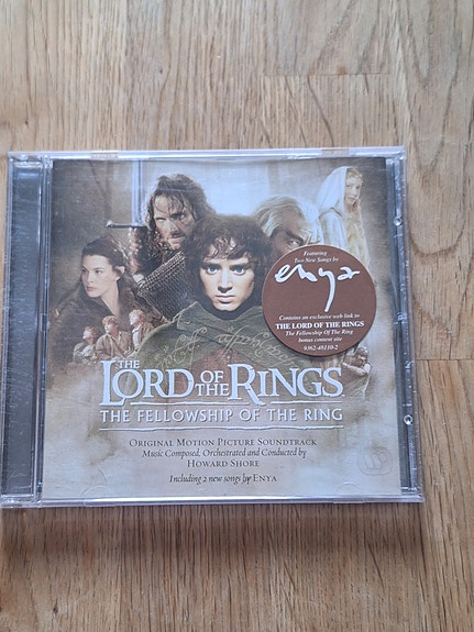 Myydään Lord Of The Rings The Fellowship of the Ring soundtrack cd
