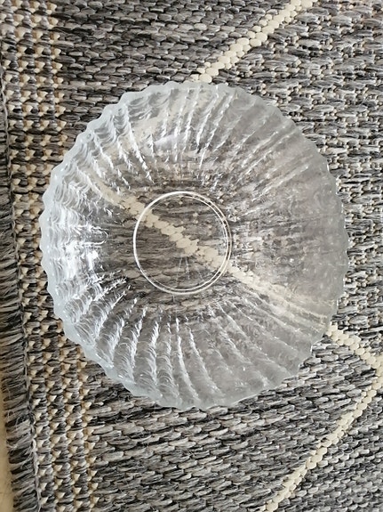 Riihimäen lasi Kehrä jälkiruokakulho
