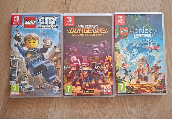 Pelejä nintendo switchille