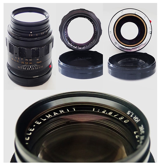 LEICA OBJEKTIIVI - Tele-Elmarit f2.8 90mm (for M-Leica)