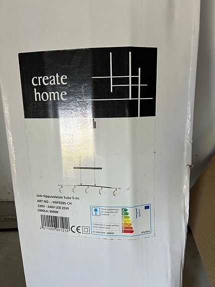 Create Home LED-riippuvalaisin