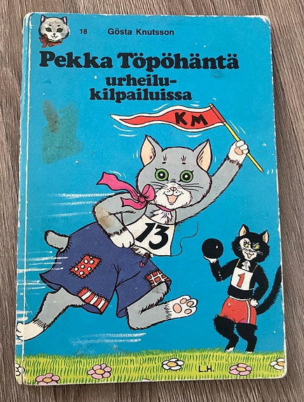 Gösta Knutsson Pekka Töpöhäntä urheilukilpailuissa (1974)